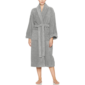 Peignoir de bain en molleton 100% Polyester, vente en gros, de qualité supérieure, pour la maison, unisexe, fabricant OEM - Product Image 5
