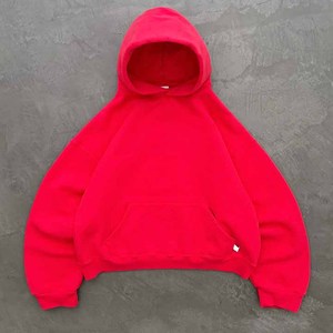 Survêtement uni 100% coton pour hommes personnalisé surdimensionné à capuche et survêtement ensemble Streetwear automne décontracté Jogging tenue - Product Image 2