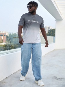 T-shirt de sport respirant personnalisé pour homme, séchage rapide, fitness, gym, entraînement, vente en gros, vêtements de sport athlétiques - Product Image 4