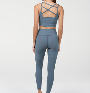 Legging en laine sans couture taille moyenne pour femmes de haute qualité tissu tricoté polaire respirant vêtements d'hiver décontractés avec logo personnalisable - Product Image 3