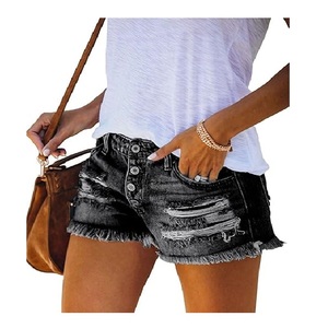 Summer Comfortable Breathable <b>Board</b> <b>Shorts</b> <b>Women's</b> Casual 100% Cotton Solid Color Bangladesh Factory Price - Product Image 5