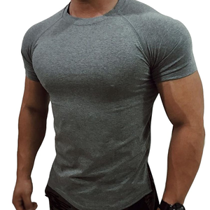 T-shirt à logo brodé personnalisé imprimé T-shirt coupe ajustée en jersey 100% coton de couleur unie avec prix compétitif T-shirt - Product Image 4