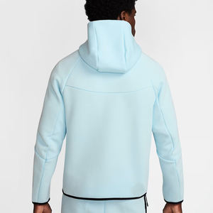 Veste coupe-vent respirante à capuche pour homme avec poche multifonction - Product Image 2