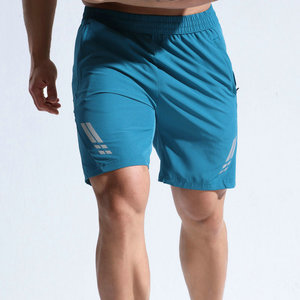 Short 2 en 1 en maille de sueur pour homme High Street Summer Athletic Gym Logo personnalisé Polyester respirant Sublimé Compression - Product Image 3