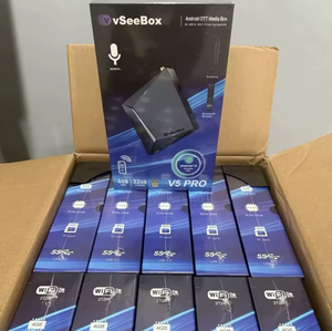 ของแท้ใหม่เอี่ยมสำหรับ VseeeBoxx V5 Pro-Bundle V6 MAX พร้อมรีโมทคอนโทรล กล่องทีวีแอนดรอยด์ 8K มีจำหน่ายจำนวนมาก พร้อมจัดส่ง - Product Image 1