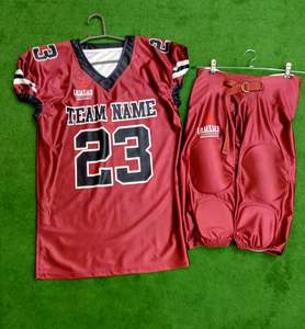 Nuevo Paquete de Ropa de Entrenamiento de Fútbol Americano Personalizada de Alta Gama 2026, Ropa de Verano Premium, Tallas Grandes, Personalizada para Hombre - Product Image 4