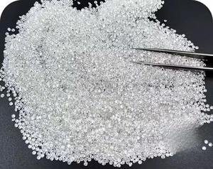 Full White D Color Petits diamants ronds brillants en vrac 0.80mm à 4.00mm Idéal pour la fabrication de bijoux Exportation en gros depuis l'Inde - Product Image 3