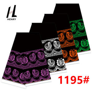 ヘンリーアイランダースタイルの新しいデザインのパシフィックスカート用の伝統的なチキン & バタフライプリント生地 - Product Image 2