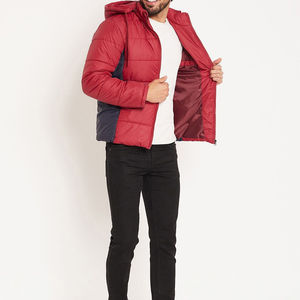 Classic Winter Mens Jackets Lightweight Puffer Jacket for Men Quilted Warm Outerwear for Travel Outdoor <b>Camping</b> and Everyday Use - Product Image 4