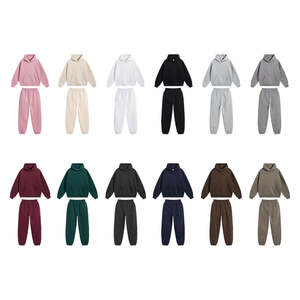 ชุดเสื้อมีฮู้ดน้ำหนัก400- 500 GSM เสื้อฮู้ดเสื้อสวมหัวโอเวอร์ไซส์ - Product Image 6