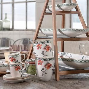 Taza de cerámica pintada a mano, aspecto artístico, perfecta para regalar y decorar el hogar, taza de café de cerámica de lujo de WORLD CRAFT IMPEX - Product Image 6