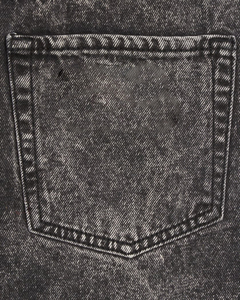 กางเกงขาสั้นผ้ายีนส์ซักได้สำหรับผู้ชายกางเกงขาสั้นผ้ายีนส์ทรงสตรีทแวร์มีกระดุมฟอกสีฟลายฟลายแอซิดสำหรับผู้ชายโลโก้แบบมีลักษณะเฉพาะตัว - Product Image 5