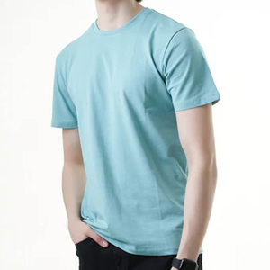 Elegante Camiseta de algodón para ropa informal y semiformal disponible en varios colores, cómoda y personalizable - Product Image 2