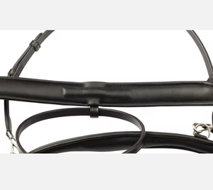 Bride de dressage anatomique en cuir véritable confortable de conception moderne pour l'équitation - Product Image 3