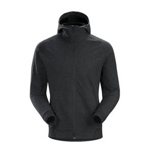OEM Conception personnalisée Sweatshirts d'automne Outwear Blouse Sweats à capuche pour hommes Sweat à capuche uni à manches longues Vêtements pour hommes avec logo imprimé bouffant - Product Image 2
