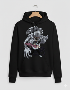 เสื้อฮู้ดดี้สตรีทแวร์ผ้าฟลีซพิมพ์ลายดิจิทัลสำหรับฤดูใบไม้ร่วง ทรงปกติ ผลิตจากโพลีเอสเตอร์ 100% พรีเมียม  พร้อมงานปักลายอนิเมะ 3 มิติแบบกำหนดเอง - Product Image 1