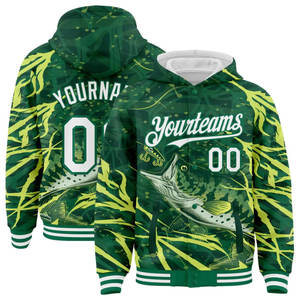 2025 personnalisé en gros hommes équipe à capuche sport de haute qualité 100% polyester pour sweat à capuche imprimé par Sublimation complète couleur jaune - Product Image 4