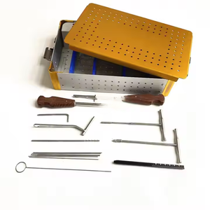 Kit d'instruments à vis canulée Surgiright foret de guidage de broche 4.5mm 6.5mm 7.3mm pour la chirurgie des traumatismes orthopédique - Product Image 4