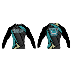 Rashguard pour homme de haute qualité, sur mesure, de qualité professionnelle, anti-UV, en polyester et élasthanne, adapté à tous les sports, y compris le surf. - Product Image 1