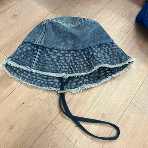 Sombreros de Pescador de Algodón de Ala Ancha y Alta Calidad, Multicolores, Personalizados, Estilo Desgastado, de Mezclilla, Plegables, Unisex para Exteriores - Product Image 1