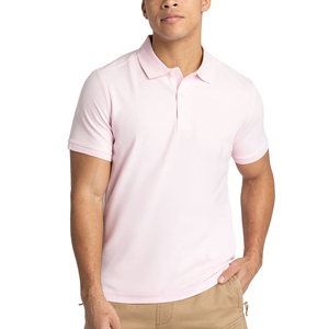 เสื้อโปโลแขนสั้นของผู้ชายฤดูร้อนเสื้อโปโลปักสีพื้นชุดทรงสลิมฟิตลำลองแนวสตรีทเสื้อยืดแฟชั่น - Product Image 1