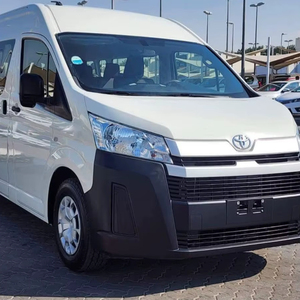2020-2022 para <span class=keywords><strong>Toyota</strong></span> Transporter <span class=keywords><strong>Hiace</strong></span> <span class=keywords><strong>Bus</strong></span> 15 asientos Manual/caja de cambios automática Asientos de tela de combustible diésel izquierda Envío Mundial - Product Image 1