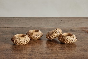 Anillo de Servilleta Redondo de Ratán Hecho a Mano, Porta Servilletas de Mimbre Natural Decorativo para Bodas, Fiestas, Decoración de Mesa de Comedor - Product Image 6