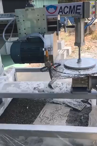 Meilleur vendeur au Vietnam, Machine de découpe ronde, moteur de pierre de marbre et de granit, réglage de la vitesse rotative, ateliers de matériaux de construction - Product Image 5