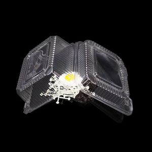 Bán Buôn Vỏ Sò Pet Dùng Một Lần Bao Bì Thực Phẩm Trái Cây Salad Takeaway Bản Lề Hộp Rõ Ràng Nhựa Container Với Nắp - Product Image 2