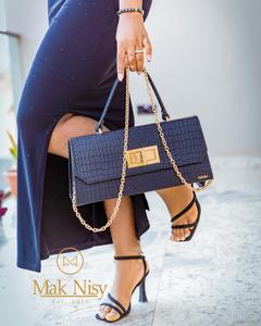 Luxury Women Faux Fur <b>Top</b> Handle Bag Magnetic Snap Closure Chain Strap <b>Cross</b> Body Use Durable Eco-friendly Solid Pattern - Product Image 4