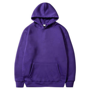 Vente en gros de sweats à capuche vierges de haute qualité pour hommes mode décontractée sweat à capuche à manches longues épaissi hiver de haute qualité - Product Image 1