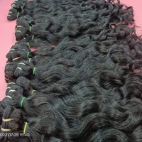 Extensions de cheveux humains vierges indiens Arrow Exim Virgin Bundle 01, 1 pièce minimum, style lisse, 10-32 pouces, noir naturel