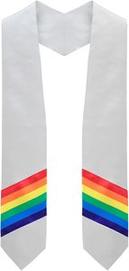 ผ้าคาดเอวขโมยสำหรับโรงเรียนจบการศึกษาแบบกำหนดเองด้วยการพิมพ์ซับลิเมชัน100% โพลีเอสเตอร์สีและโลโก้ที่กำหนดเองสำหรับการเฉลิมฉลอง - Product Image 3