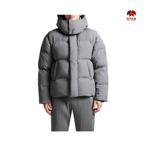 แจ็คเก็ตพัฟเฟอร์ลำลองผู้ชายแบบมีฮู้ด รุ่น Ryan Pro Gear ปิดด้วยซิป ผ้าทึบ กันน้ำ รับสกรีนโลโก้ สวมใส่สบาย - Product Image 2