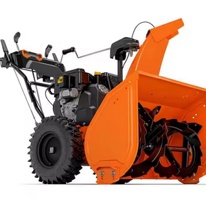 28 Pulgadas Soplador de Nieve a Gasolina de Grado Industrial de Dos Etapas con Arranque Eléctrico, Caja Recolectora de Césped, Motor y Garantía de 3 Años - Product Image 1