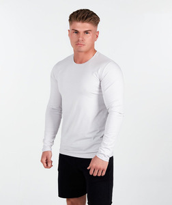 T-shirts à col rond à manches longues personnalisés pour hommes de haute qualité 100% coton mélange de polyester sweats à capuche imprimés pour sport d'hiver - Product Image 2