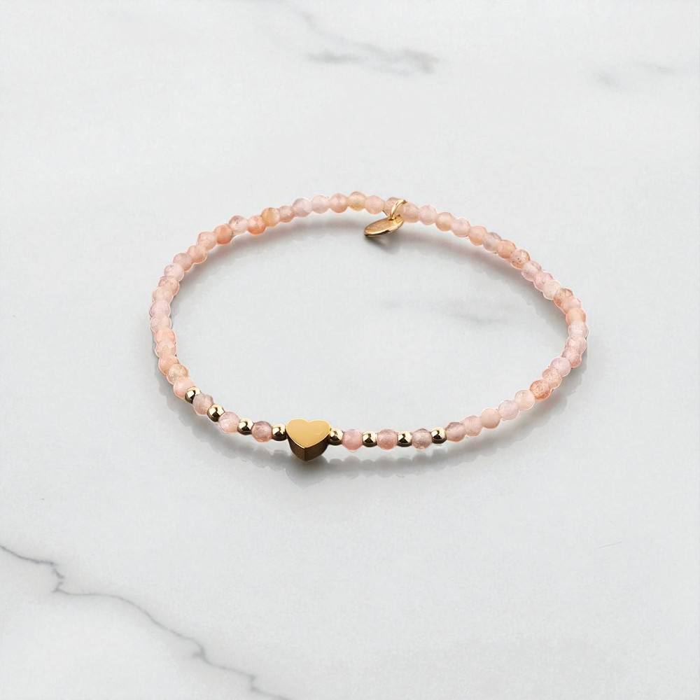 มูนสโตนสีพีช