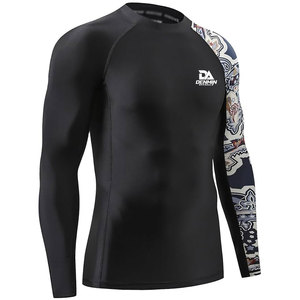 Nuevo Rash Guard de fitness, ajuste ceñido, tela elástica, diseño profesional, perfecto para entrenamiento, gimnasio y deportes. - Product Image 2