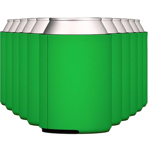 Enfriadores de soporte de latas de cerveza de neopreno de nuevo producto personalizado para promoción patrón de camuflaje soportes rechonchos de pesca sólidos personalizados - Product Image 5