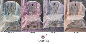 Evergreen Fancy Design Outfit Excelente calidad Heavy Organza Kurti Pant & Dupatta con Zarkan Work Online Shopping India - Product Image 6