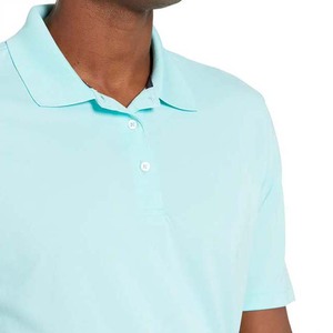 Color sólido de manga corta ropa de hombre Polos de talla grande nuevo estilo de moda High Street algodón transpirable verano hombres camisa - Product Image 3