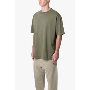 Camiseta Resistente para Uso Diario, Color Verde Oliva Lavado, 100% Algodón, 300 g/m², Corte Holgado - Product Image 5