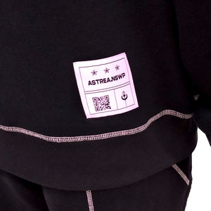 Custom Zipper <b>Tracksuit</b> With Stitching Hoodie And Sweatpants Set Sport Hoodie Jacket Sets Embroidery Contrast <b>Stitch</b> Joggers Set - Product Image 6