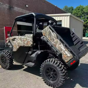 Vehículo Utilitario Todoterreno (UTV) Personalizable con Camuflaje, 4x4, Manual, 4 Tiempos, Certificado EEC, con Caja de Carga, de Grado Industrial, con Soporte OEM - Product Image 1