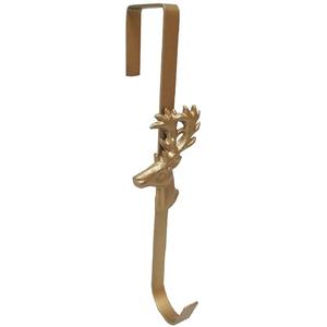 New Metal Christmas <b>Wreath</b> Hanger for Home, Silver Welcome Printed Indoor Outdoor <b>Door</b> <b>Hook</b> for Holiday Seasonal & Festive Decor - Product Image 5