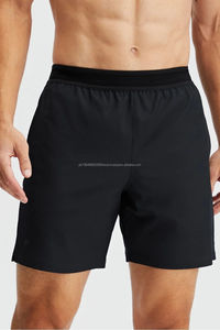 OEM Men's Casual Gym <b>Shorts</b> Sustainable Loose Summer Beach <b>Shorts</b> with Solid Pattern <b>Decoration</b> Pockets Size 6XL - Product Image 5