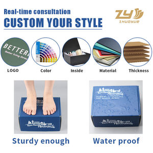 Fabrikant Op Maat Logo Recyclebaar Kraft Karton Bewegende Gedrukte Golfkartonnen Doos Verzending Verpakking Verzending Verzending - Product Image 4