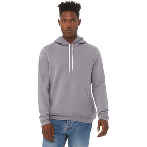 Sweat à capuche brodé d'appliques surdimensionnées délavées à l'acide pour hommes sweats à capuche en molleton rembourré au design délavé au soleil vente en gros - Product Image 1