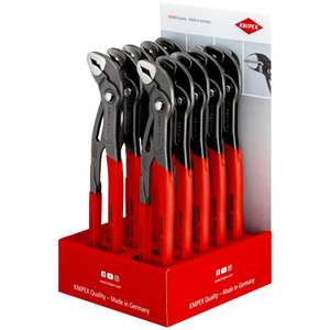 Knipex High-Tech Cobra 300mm Water Pump Pliers Counter Display Pack of 10 Gear <b>Pullers</b> - Product Image 1