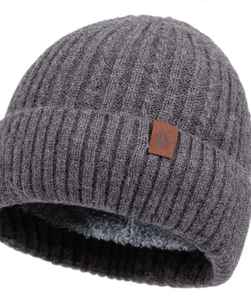 GRVTY VISIONS Letter Jacquard <b>Y2K</b> Beanie Multicolor Elastic Knitted Hat Stylish Trendy Warm Pullover Cap For Women & Men - Product Image 1